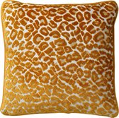 Dutch Decor LEONA - Sierkussen velvet Golden Glow 45x45 cm - geel