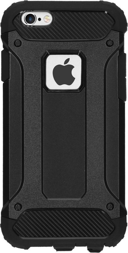 iMoshion Rugged Xtreme Backcover iPhone 6 / 6s hoesje - Zwart | bol.com