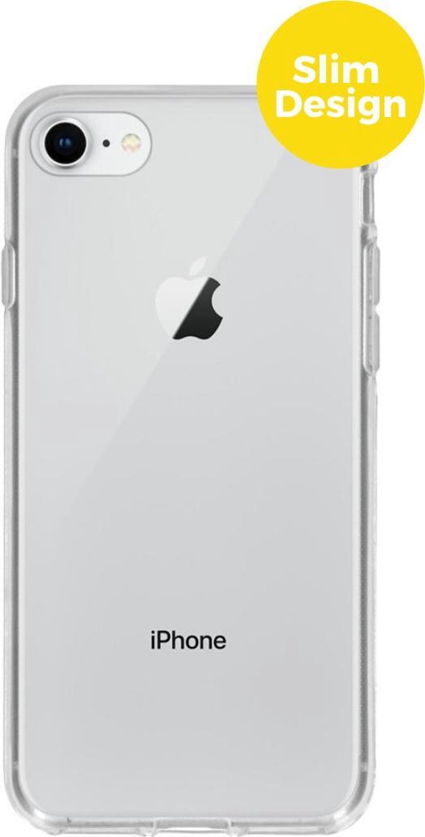 iPhone 6 en 6s Telefoonhoesje | Transparant Siliconen Tpu Smartphone Case