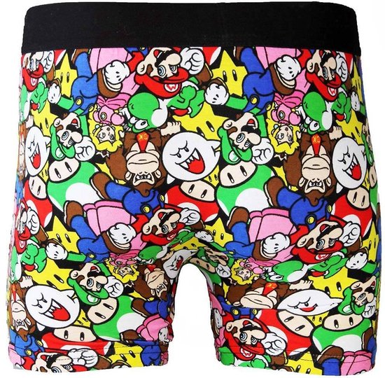 Nintendo Super All over Print Boxershort Onderbroek Multicolor |