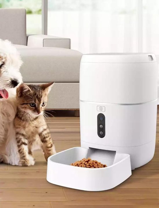 Ultieme hoorbaar Koken Tuya smart platform 6Lt slimme video-feeder voor huisdieren-Automatische  voerbak hond... | bol.com