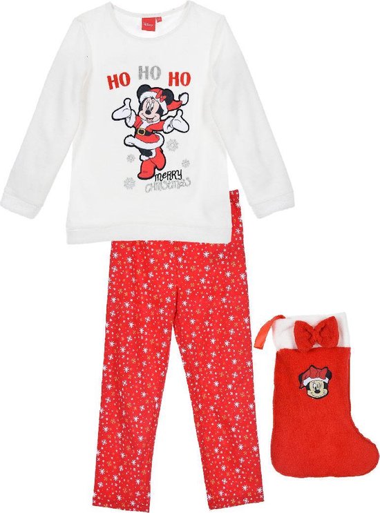 strak schilder Formulering Disney Minnie Mouse Kerst Pyjama maat 104 | bol.com