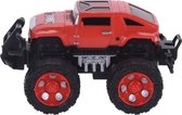 Free And Easy Monstertruck Rood 15 Cm