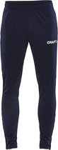 Craft trainingsbroek blauw met witte baan, heren