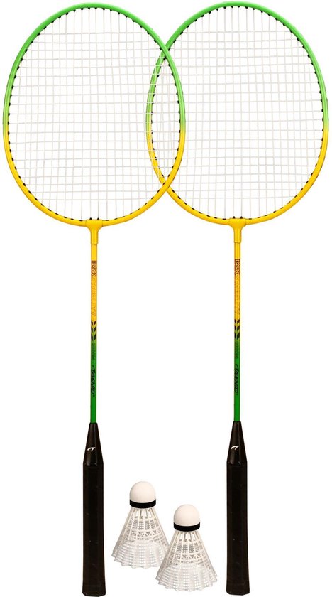 Avento Badminton Set - Geel