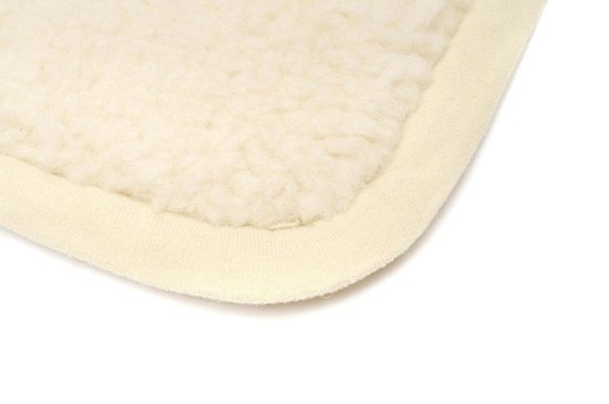 Yogamat natuur (schapenwol) omzoomd 75x180cm Fitnessmat YOGISTAR van YOGISTAR — afbeelding 5