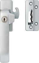 AXA Veiligheidsraamsluiting modern (model 3329) Aluminium: met cilinderslot rechts SKG*