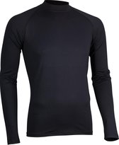Avento Shirt Base Layer Lange Mouw - Mannen - Zwart - Maat XXL