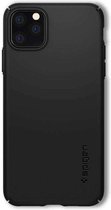 Spigen Thin Fit Air Kunststof iPhone 11 Pro Max Case - Zwart Dun Lichtgewicht