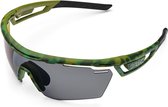 Briko Cyclope Glasses With 2 Lenses M Green Camo -Pm3P1 - Maat One size