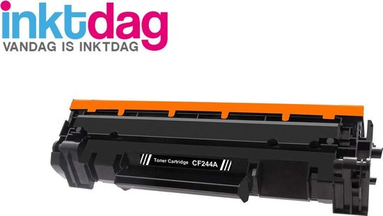Inktdag huismerk compatible met HP 44A toner (CF244A) / CF244 zwart laser  cartridge | bol.com