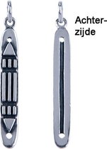 Zilveren Atlantis ketting hanger