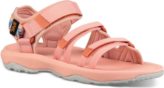 Teva Sandalen - Maat 29/30 - Meisjes - licht roze/blauw | bol.com