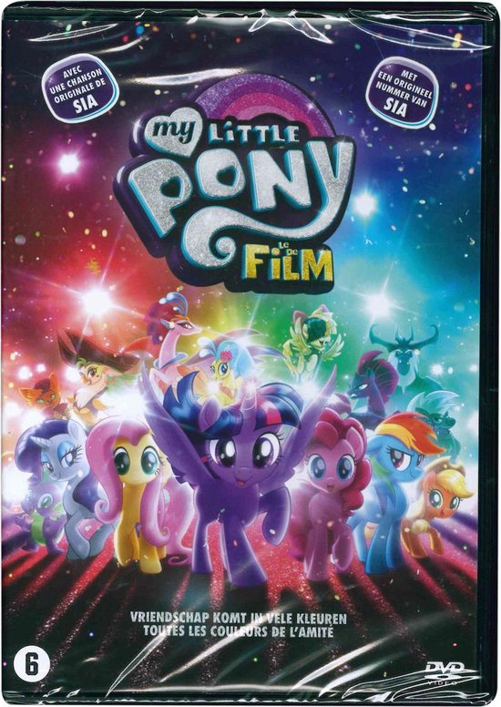 DVD film My Little pony - vriendschap komt in vele kleuren