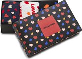 JACK&JONES Valentijns 3-Pack Giftset Sokken - NaBla - Maat ONE SIZE