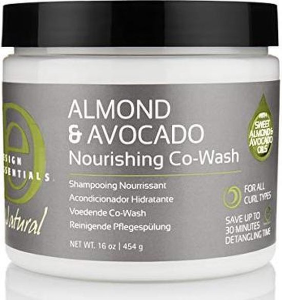Design Essentials Natural Almond And Avocado Nourishing Co Wash 454 G 9715