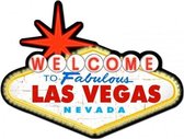 Welcome to Las Vegas zwaar metalen bord
