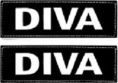 Ezydog Harnas Side Patch - Diva - 3x11 cm