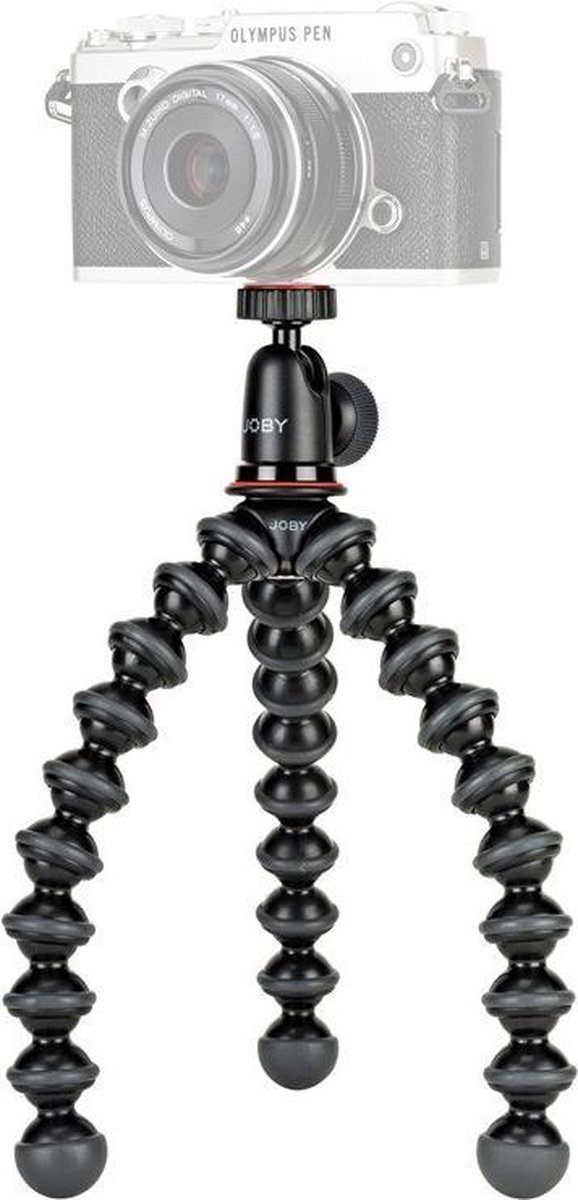 JOBY GorillaPod®1K Statiefset – 1/4 inch – Werkhoogte: 26 cm (max) – Zwart, Donkergrijs