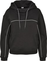 Dames Reflective Hoodie zwart