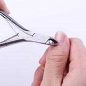 WiseGoods - Professionele Nagelriem Knipper - Vellentang - Nagelriem Verwijderaar Tang - Voor Manicure en Pedicure - RVS