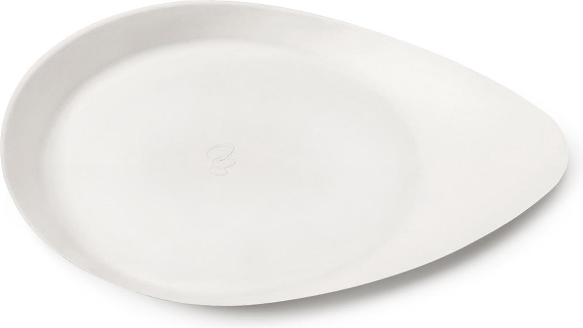 Natural Tableware Sucadrops Large wegwerp bord - Bagasse - 20 Stuks - Composteerbaar