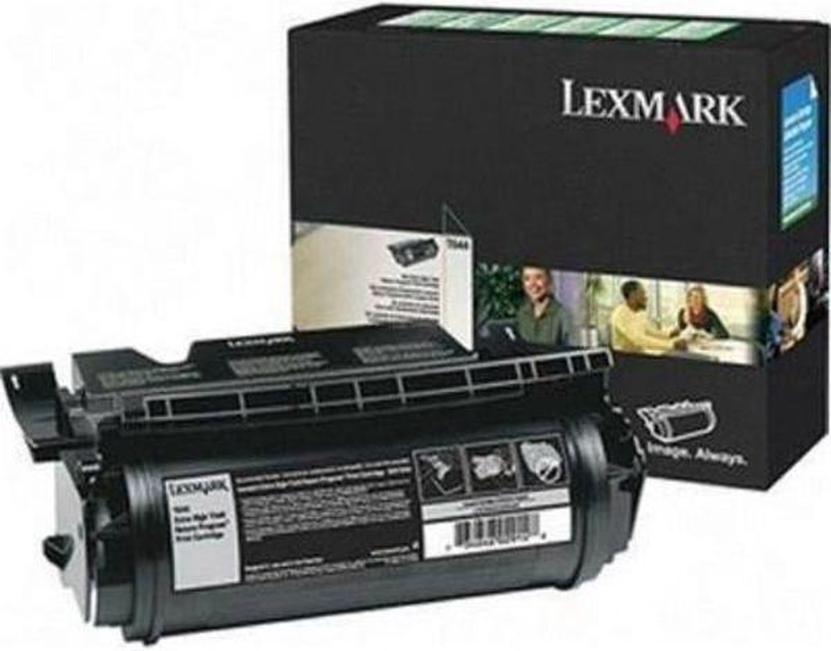 LEXMARK 54x tonercartridge zwart standard capacity 32.500 pagina s 1-pack