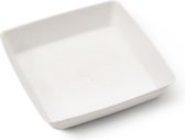 Natural Tableware Square Tray wegwerp bord - Bagasse - 15 x 15 cm - 50 Stuks - Composteerbaar