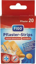 Figo waterafstotende pleisters - 20 stuks Standaard