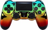 CS Draadloze Controller voor PS4 Groen Goud Rood Chrome Custom