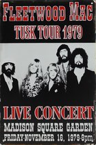 Concertbord - Fleetwood Mac Tusk Tour 1979 -20x30cm