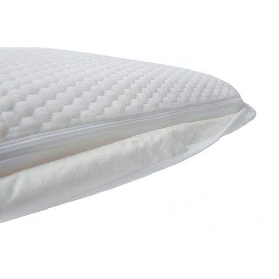 Oreiller cosmétique B-Sensible (doux) - Mousse mémoire - 40x60 cm - Wit