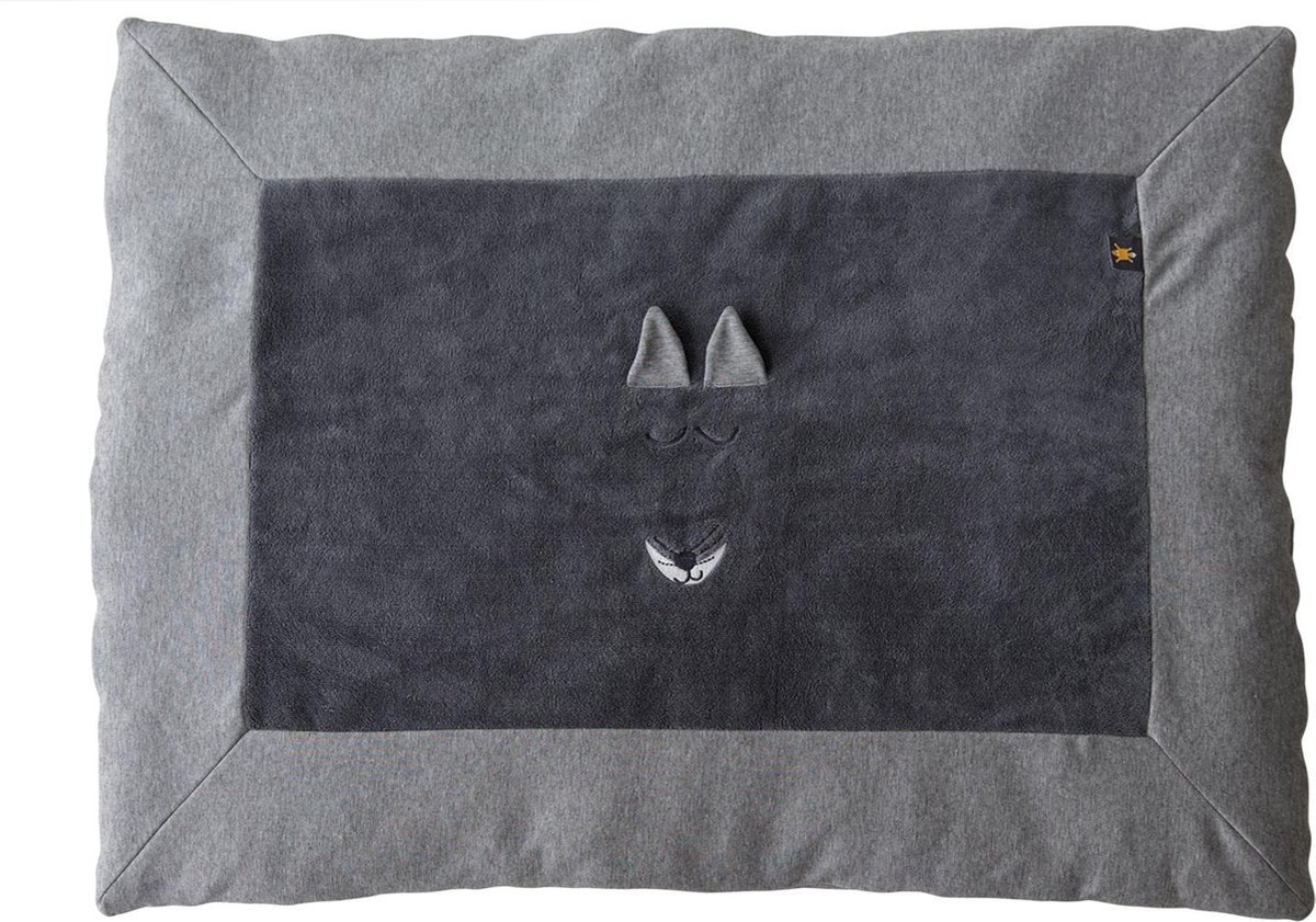 Vaco Speelkleed Fox 93 X 72 Cm Blauw