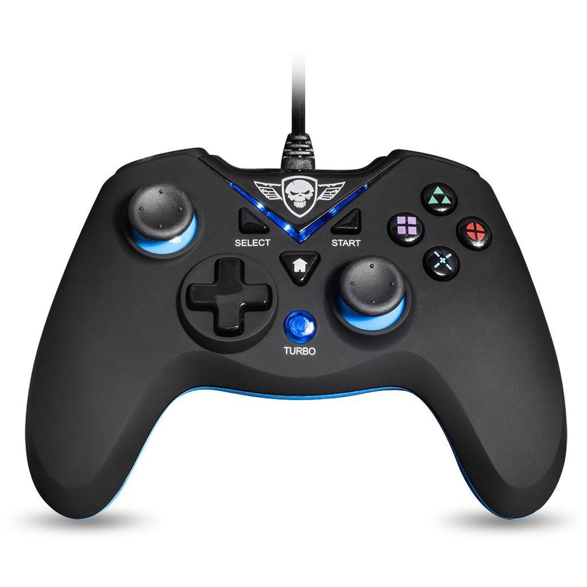 Spirit of Gamer Controller Bedraad voor PC en PS3 - Rumble Functie