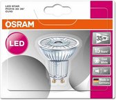 Osram LED Superstar reflectorlamp PAR16 4,5W GU10 koud wit 36graden dimbaar