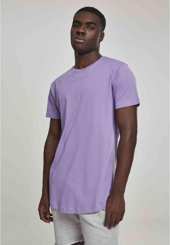Urban Classics Tshirt Homme -XS- Forme Long Violet