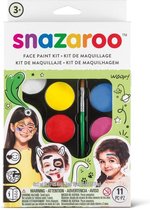 Snazaroo Kit de maquillage Unisexe avec 20 exemples