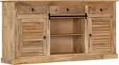 Dressoir Bruin Hout (Incl LW 3d klok) / Woonkamer dressoir / Servies kast / boekenkast / Ladekast