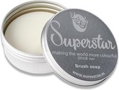 Superstar Brush Soap 70 Gram Grijs
