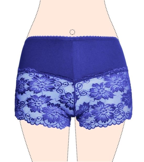 Fine Woman dames boxershort met kant 8135 3-pack - Sliponline