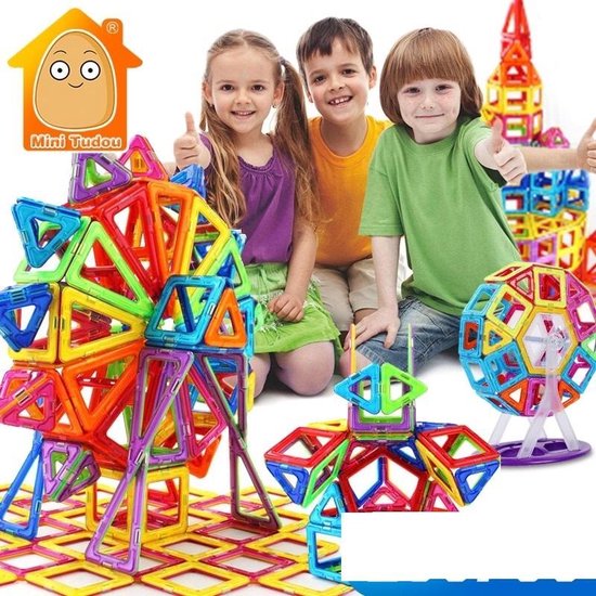 Mini 112 stks magnetische designer speelgoed voor jongens meisjes... | bol.com
