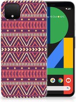 Google Pixel 4 XL TPU bumper Aztec Purple