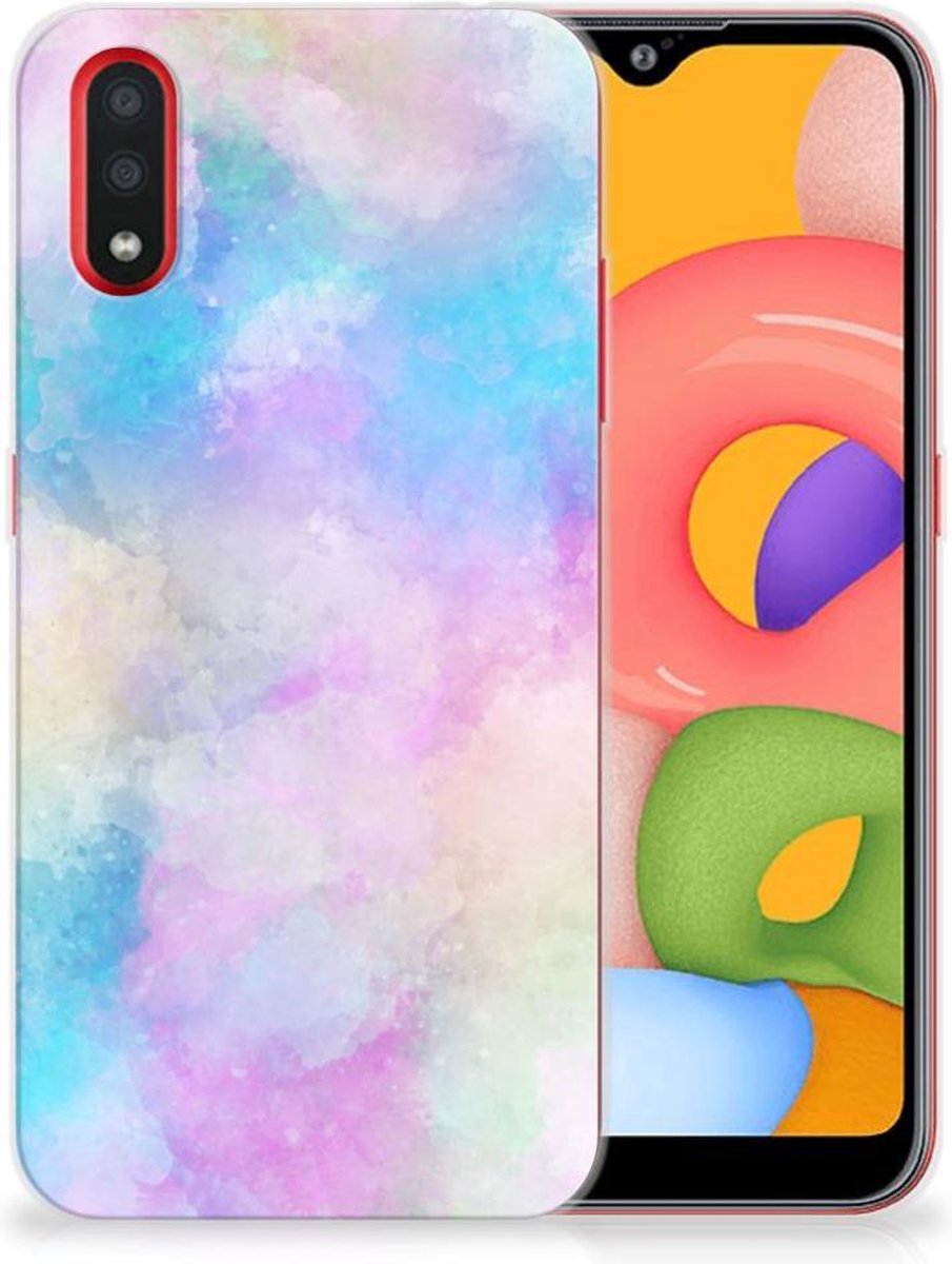 Hoesje maken Samsung Galaxy A01 Watercolor Light