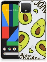 Telefoonhoesje met Naam Google Pixel 4 Avocado Singing
