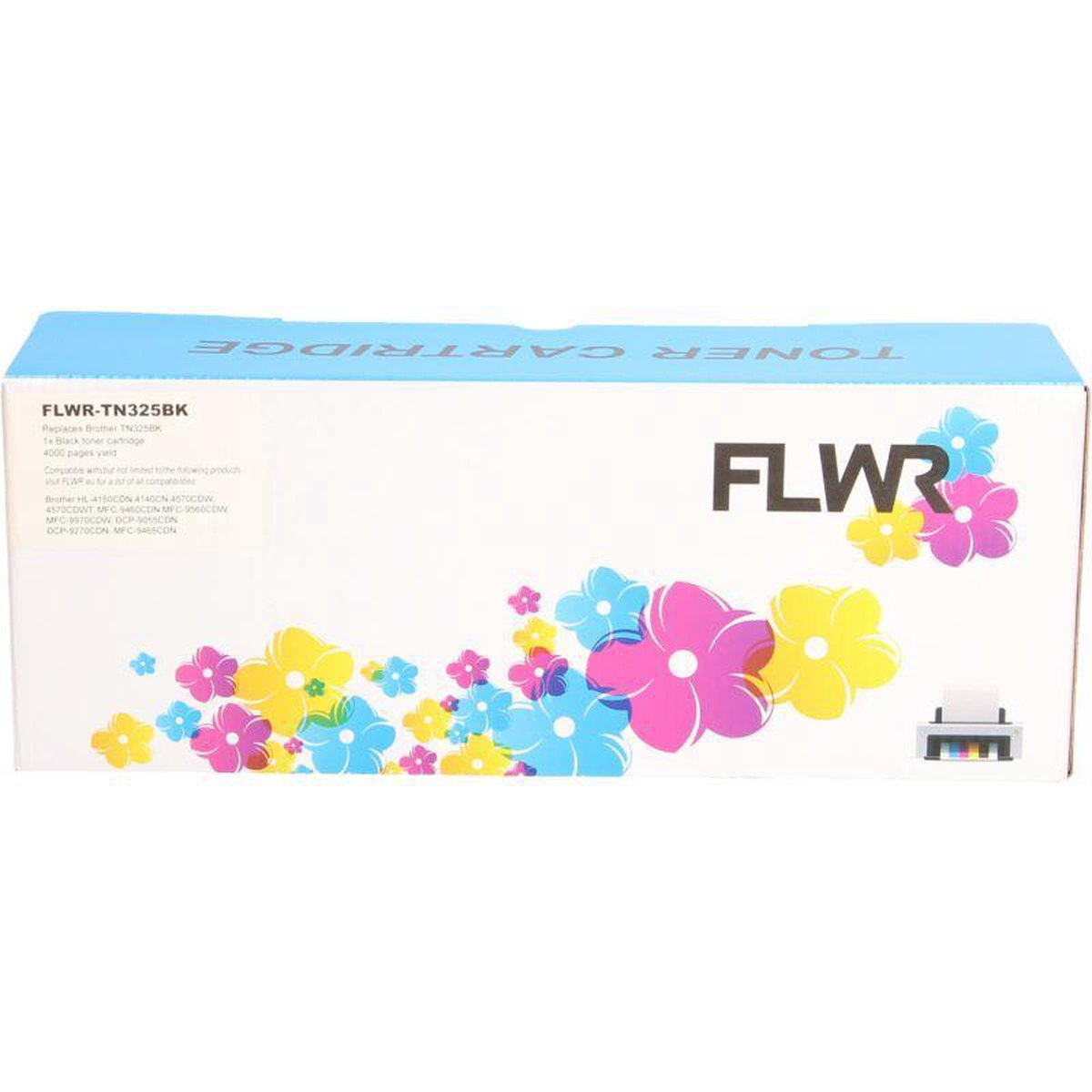 FLWR - Toners / Brother TN-325 / zwart / Geschikt voor Brother