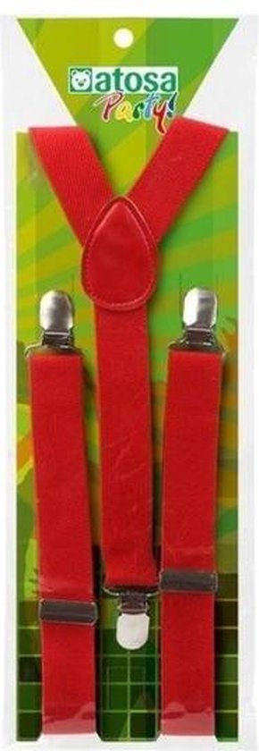 Bretels rood voor - verkleedaccessoires | bol.com