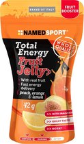 Sportgel NAMEDSPORT Total Energy Fruit Jelly - Doos van 28 stuks - Perzik Sinaasappel Citroen