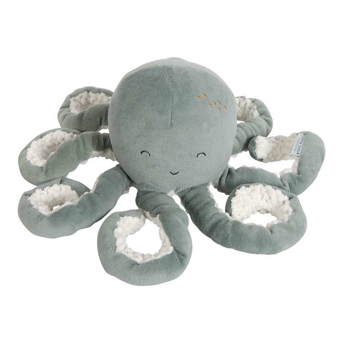 Little Dutch Knuffeldier Octopus - Ocean mint