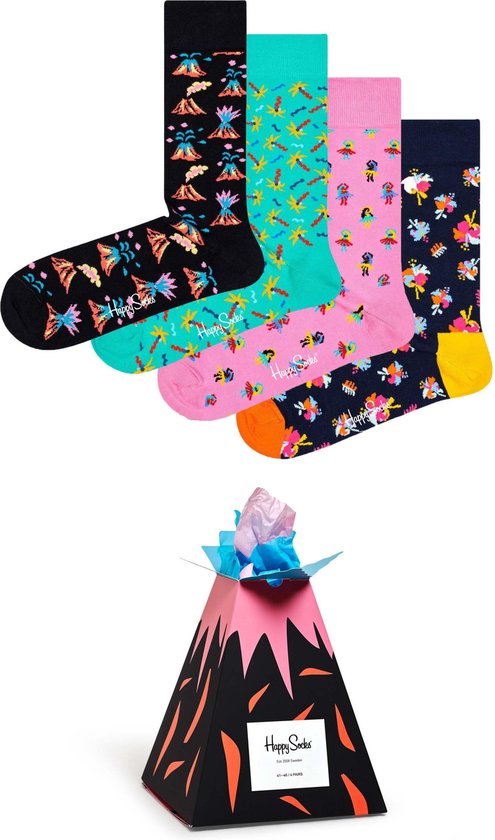 Happy Socks Volcano Giftbox Multipack Chaussettes unisexes 41-46