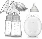 Dubbel Elektrische Borstkolf - Borstkolf Handsfree - Borstvoeding - Baby - BPA Vrij -Luxe Comfort Kolfset - 2X Babyfles/Kolf - 100% BPA-Vrije Borstpomp - 150 ml